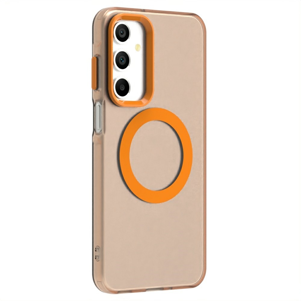 Candy zselés tok MagSafe-val Samsung Galaxy A16 4G/5G - narancssárga