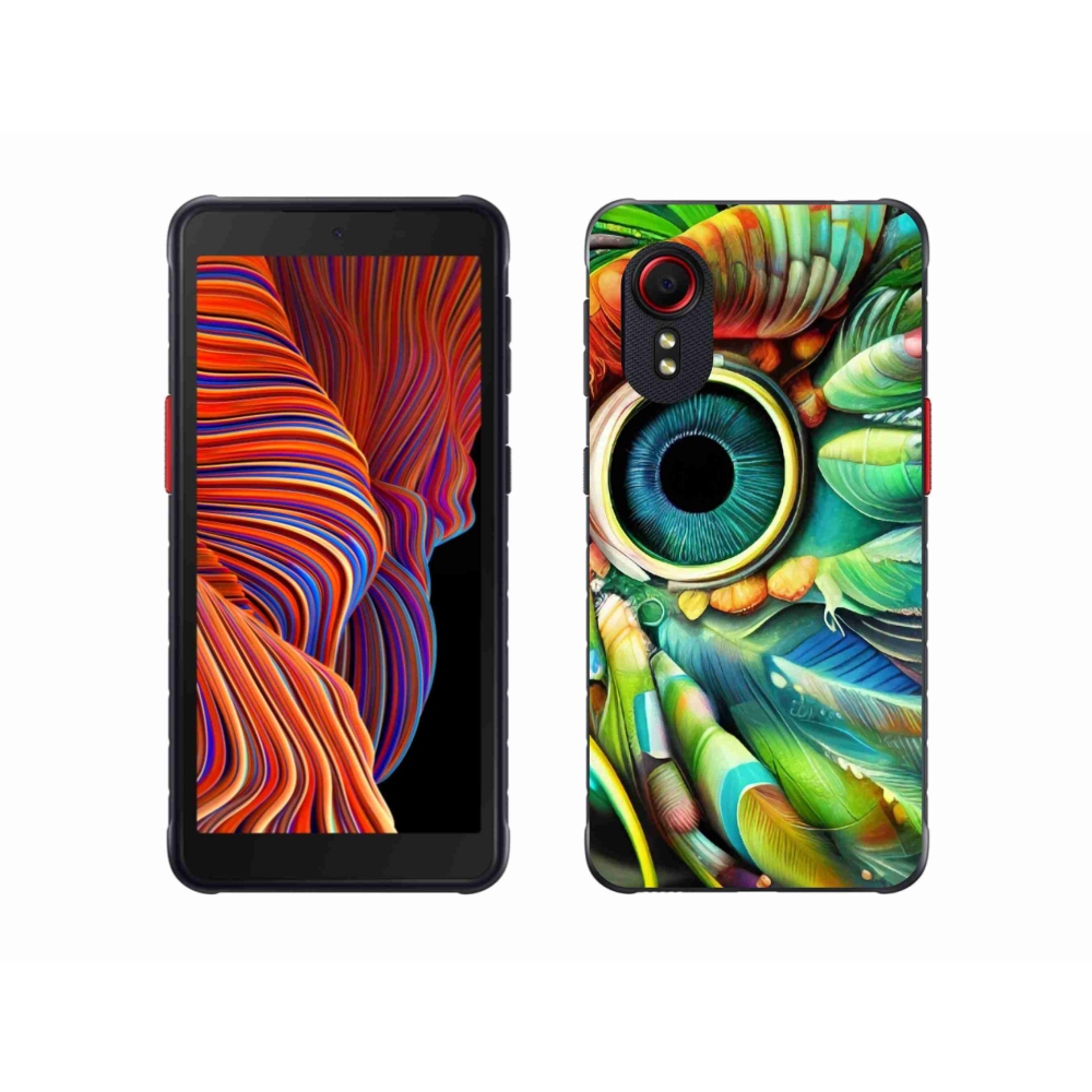 Gél borítás mmCase Samsung Galaxy Xcover 5 készülékhez - absztrakt motívum 18