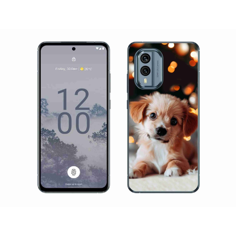 Zselés borítás mmCase a Nokia X30 5G készülékhez - kölyökkék