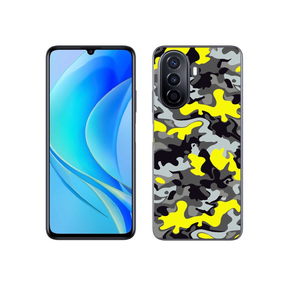 Gél borítás mmCase a Huawei Nova Y70 készülékhez - terepszínű minta 6