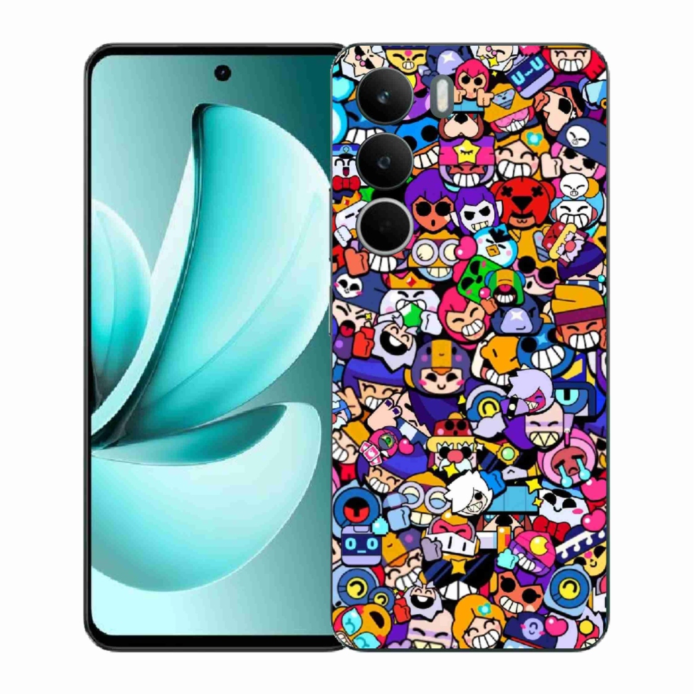 Gél borítás mmCase a Realme C71 készülékhez - brawl stars 2