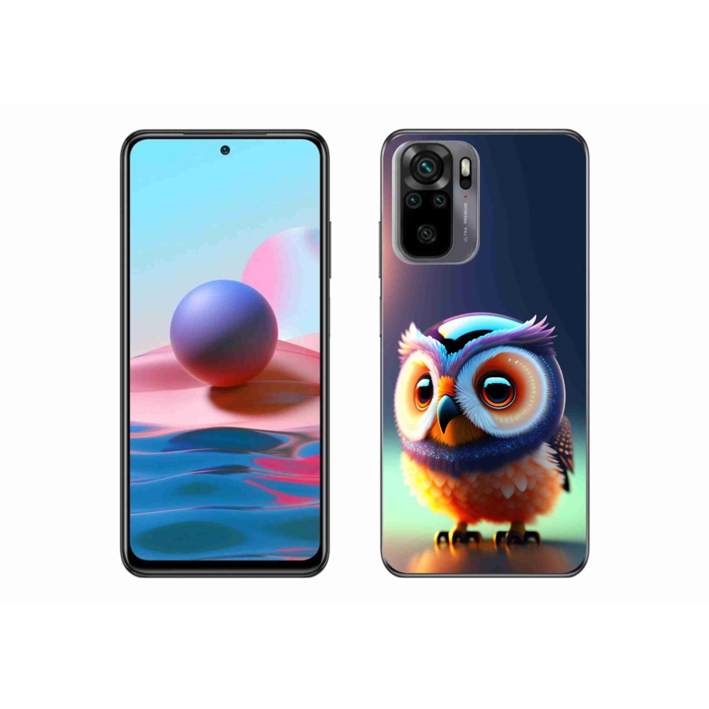 Gél borítás mmCase a Xiaomi Redmi Note 10S-hez - bagoly