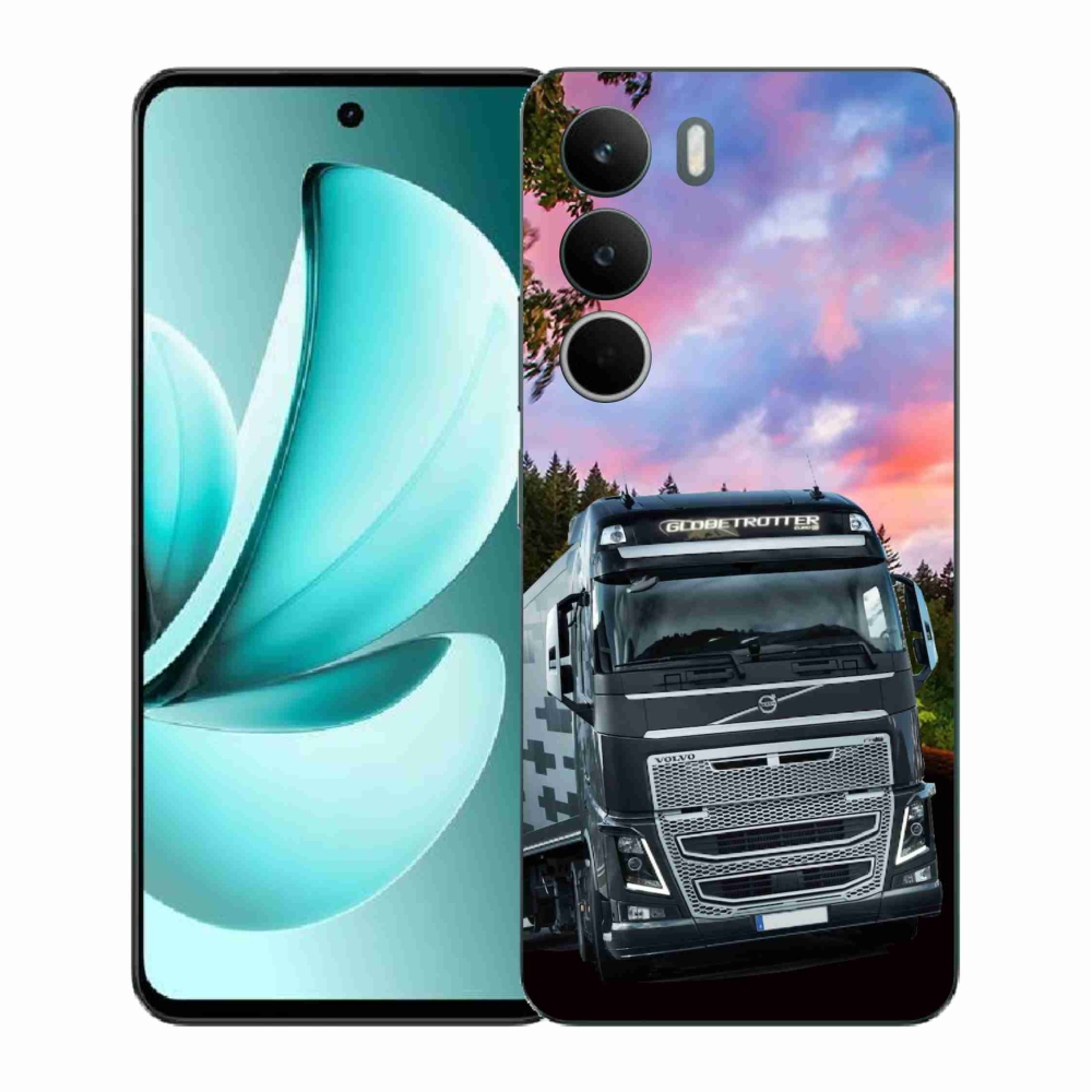 Gél borítás mmCase a Realme C71 készülékhez - teherautó 2