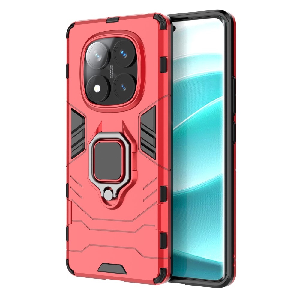 Guardy tartós borító a Xiaomi Redmi Note 14 Pro készülékhez - piros