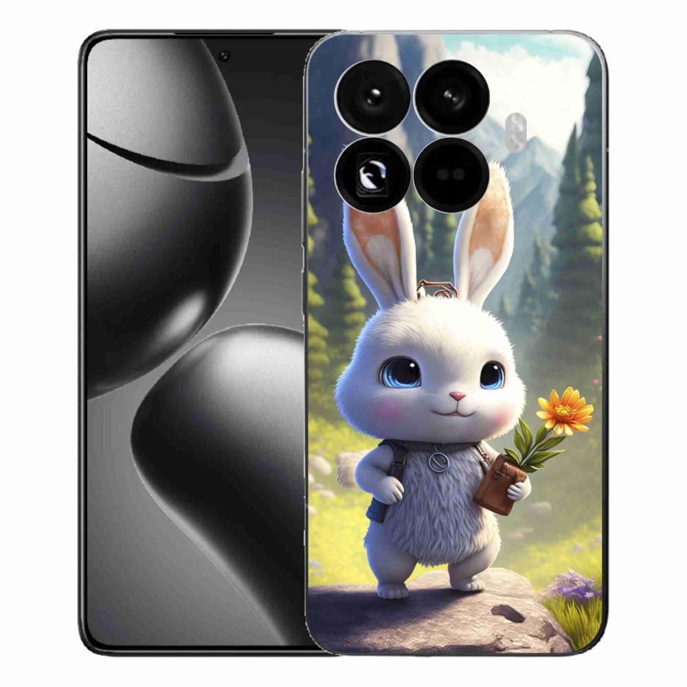 Gél borítás mmCase a Xiaomi 15T Pro számára - aranyos nyuszi