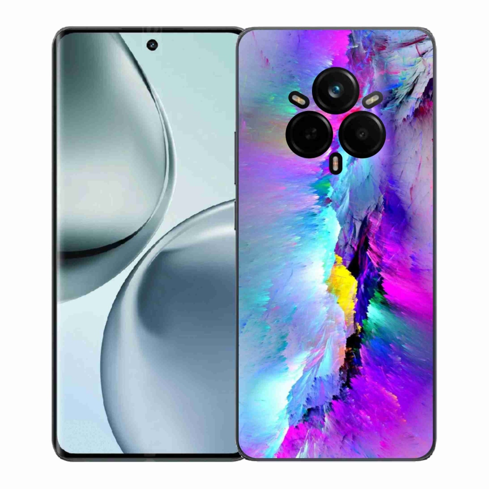 Zselés borítás mmCase a Realme 14 Pro+ 5G számára - absztrakt