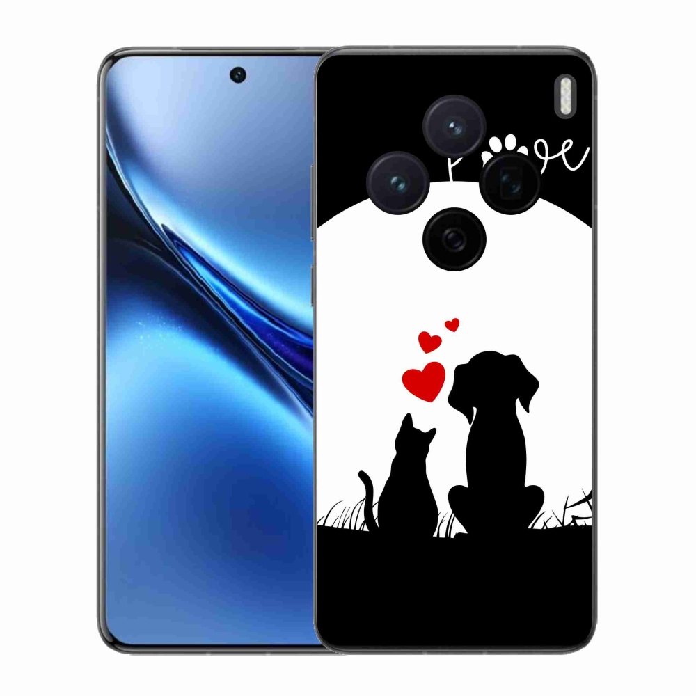 Zselés borítás mmCase a Vivo X200 5G-hez - állatszerelem