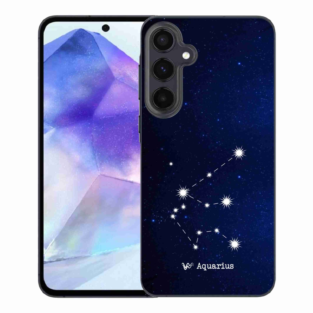 Zselés borítás mmCase Samsung Galaxy A55 5G - Vízöntő számára