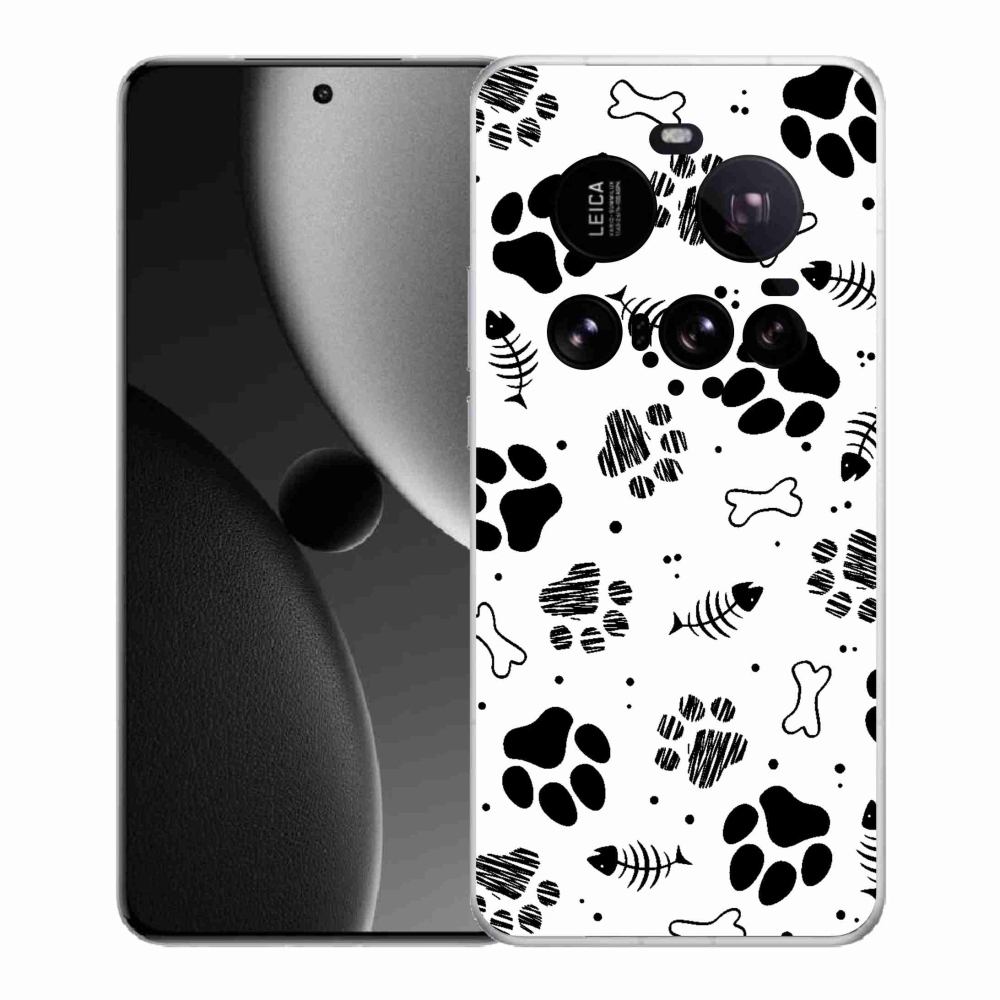 Gél borítás mmCase a Xiaomi 15 Ultra - kutyamancsok 1