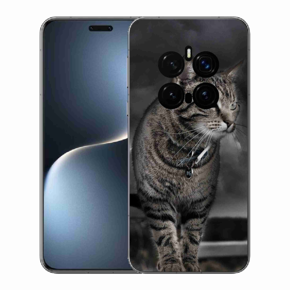 Zselés borítás mmCase a Honor Magic 7 Pro 5G készülékhez - macska