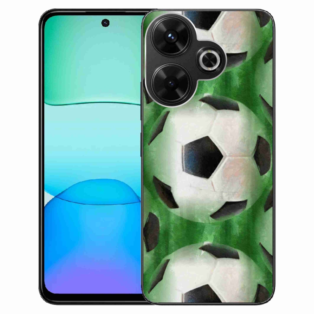 Gél borítás mmCase a Xiaomi Redmi 13 4G/Poco M6 4G - futball