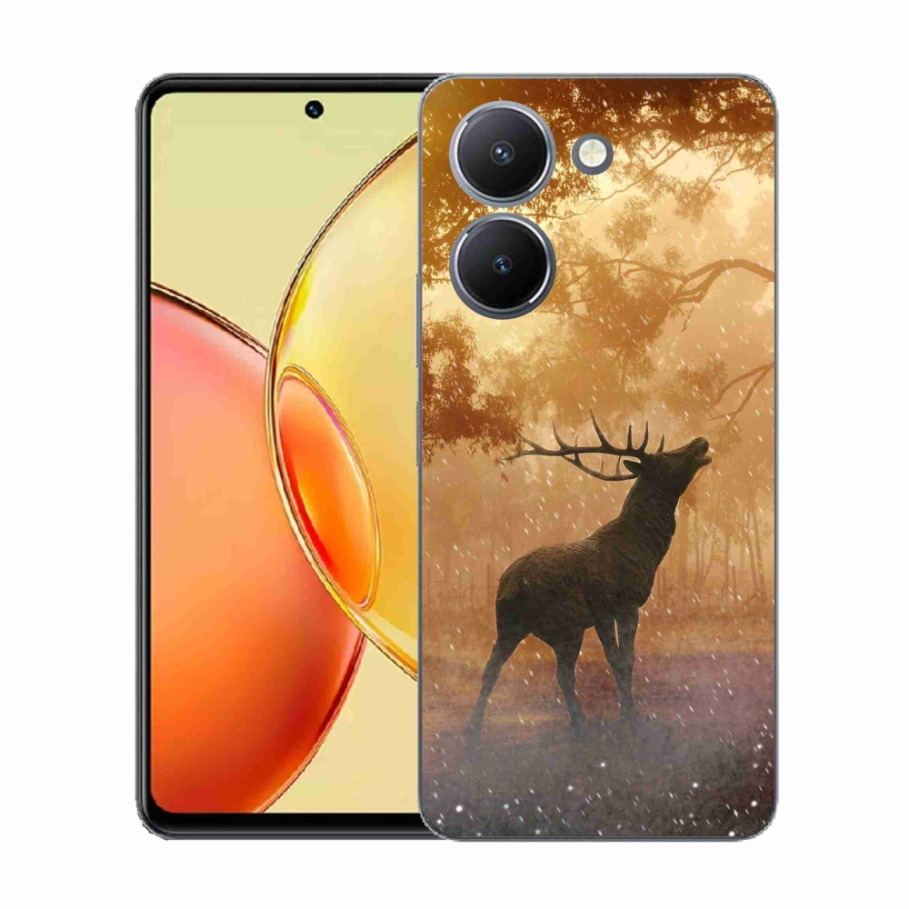 Zselés borítás mmCase a Vivo Y36-hoz - szarvas a szarvasbőgésben