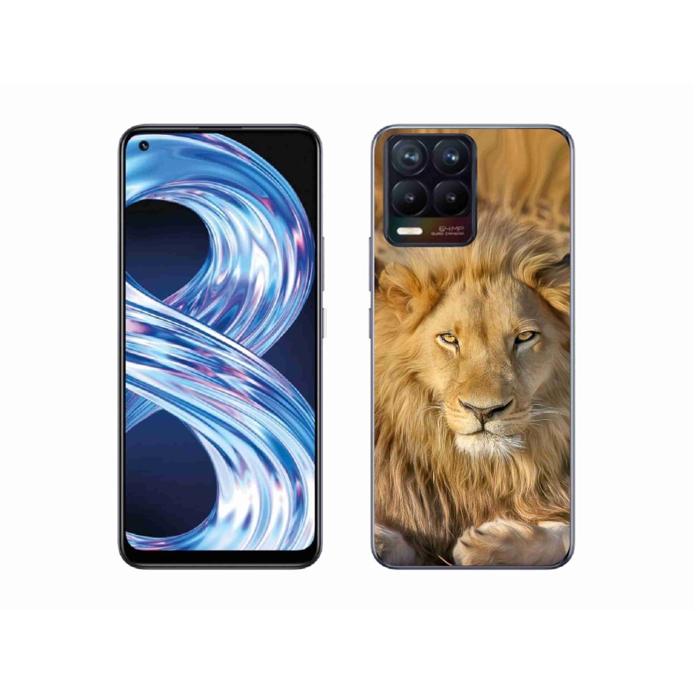 Gél borítás mmCase a Realme 8 Pro készülékhez - Lion 2