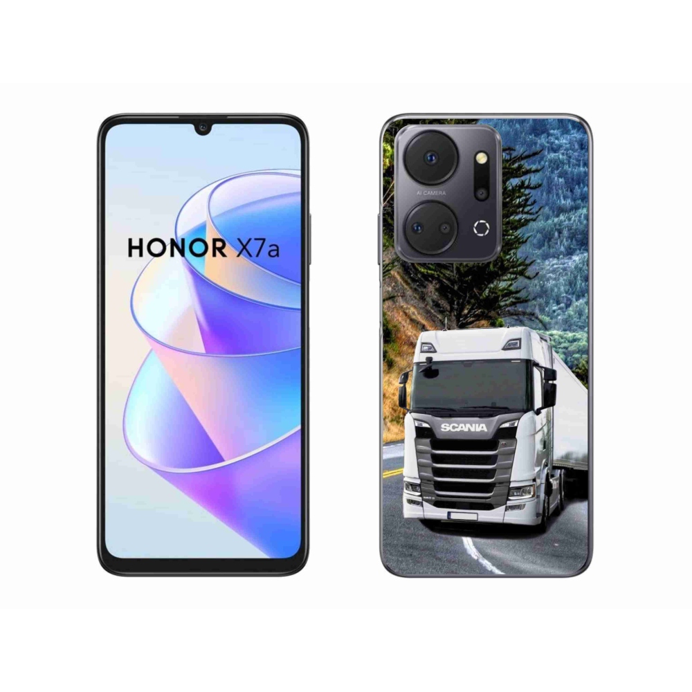 Zselés borítás mmCase a Honor X7a készülékhez - teherautó 1