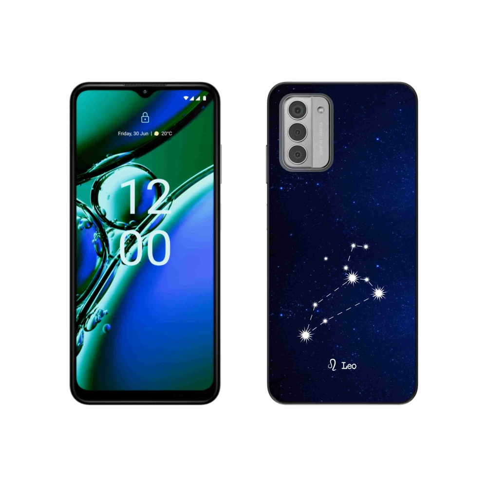 Zselés borítás mmCase a Nokia G42 készülékhez - Oroszlán csillagkép