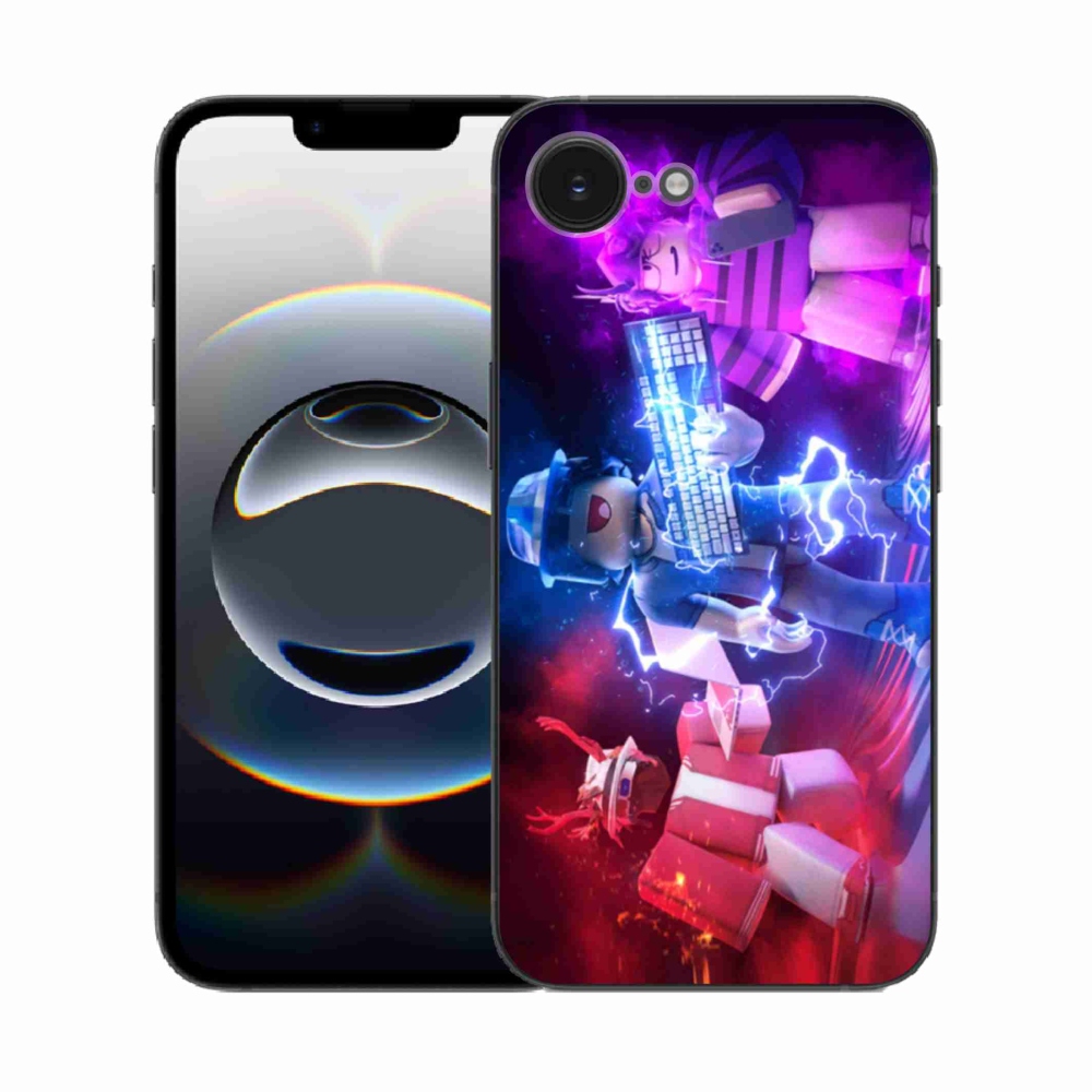 Zselés borítás mmCase iPhone 16e készülékhez - roblox
