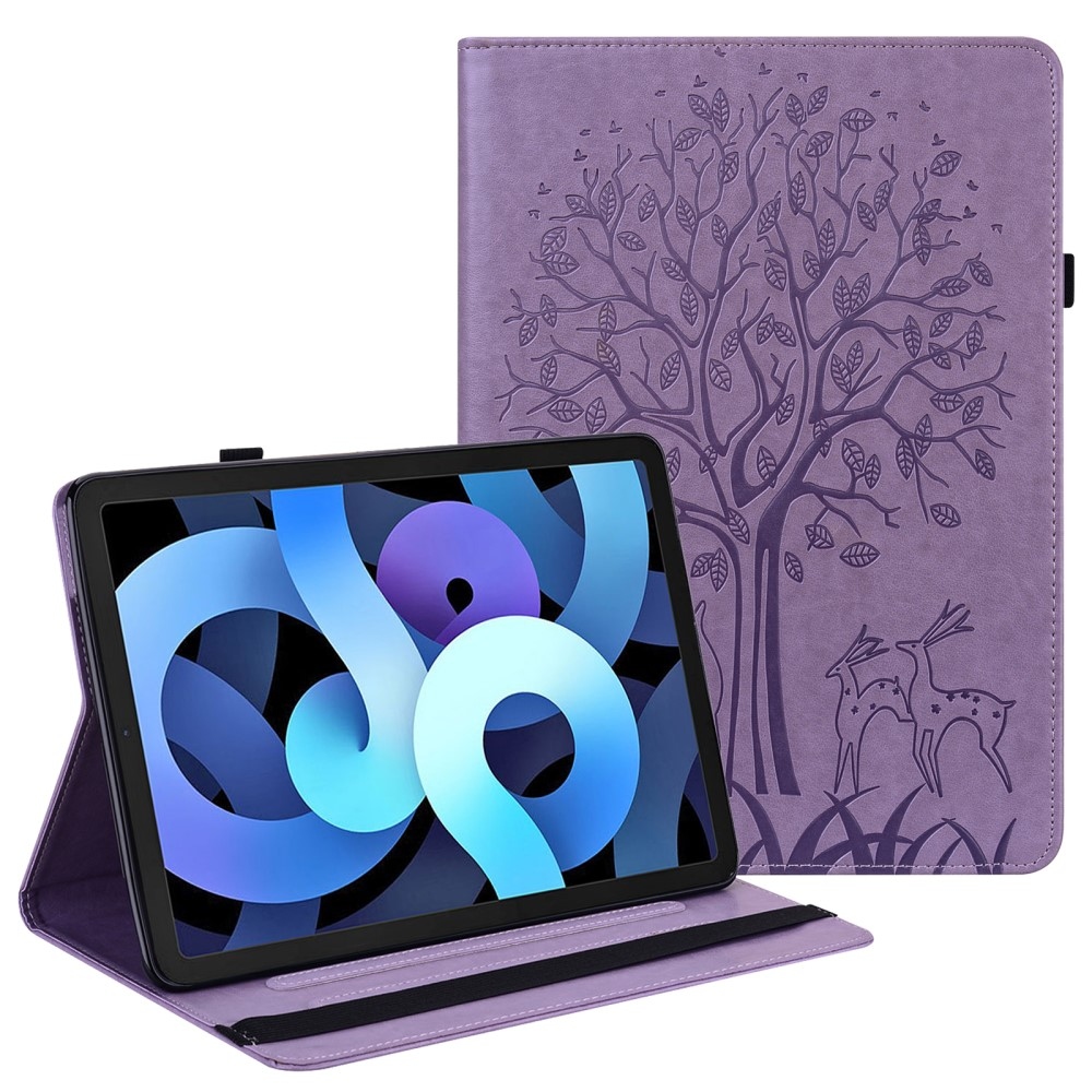 Tree Closing Case tok iPad Air 11 (2024) - Lila