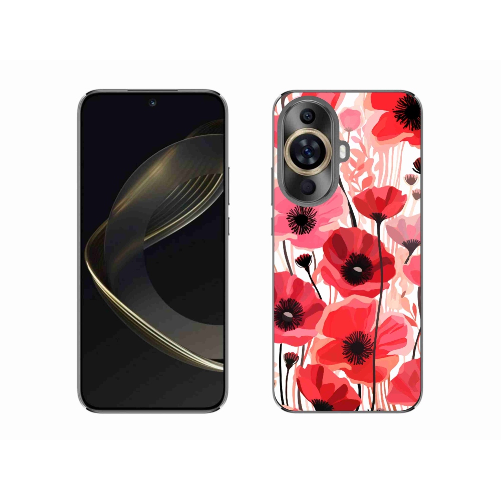 Gél borítás mmCase a Huawei Nova 11 készülékhez - mákos 1