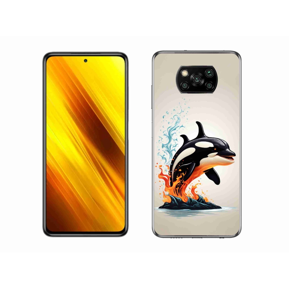 Gél borítás mmCase a Xiaomi Poco X3 Pro készülékhez - írisz