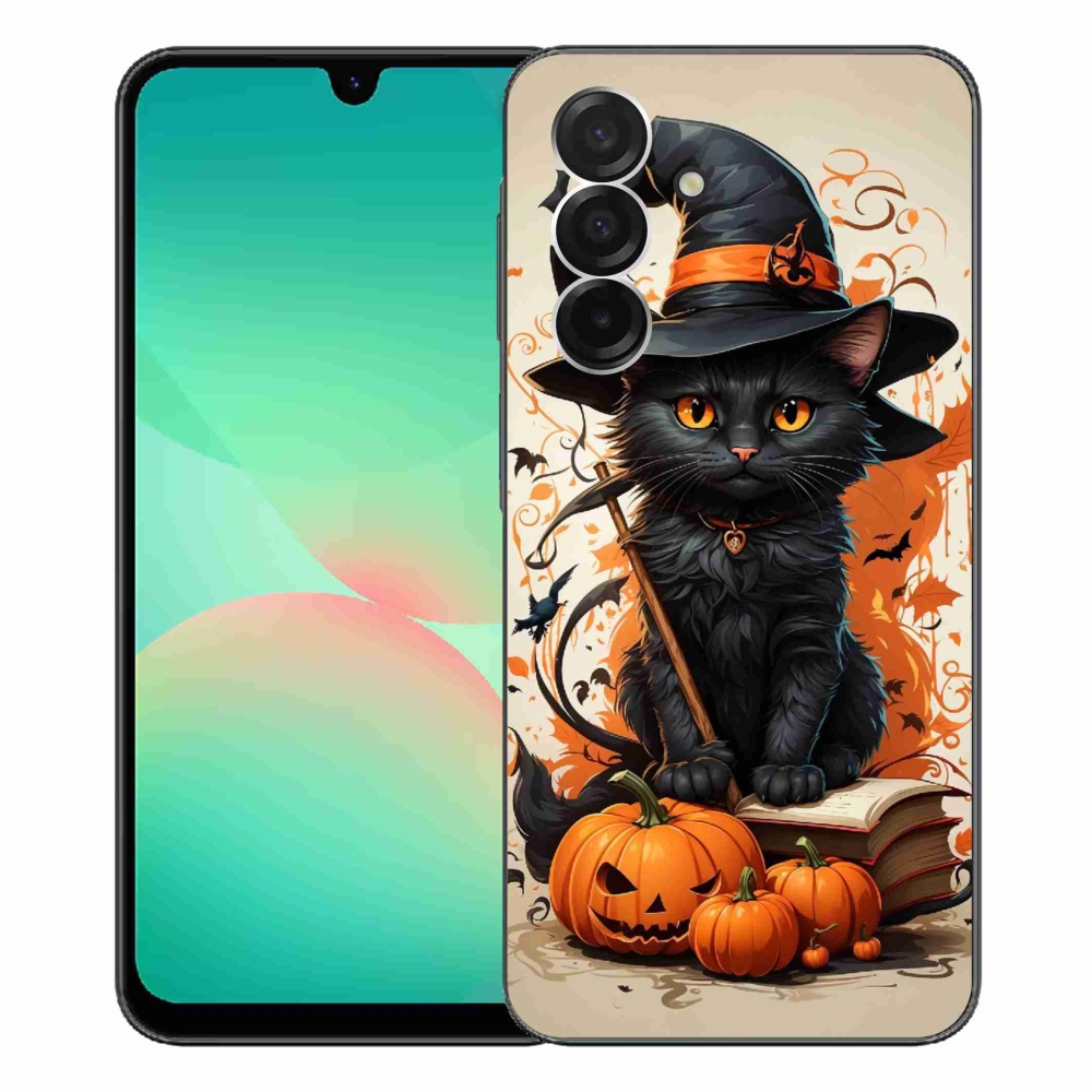 Zselés borítás mmCase Samsung Galaxy A26 5G - macskavarázslóhoz