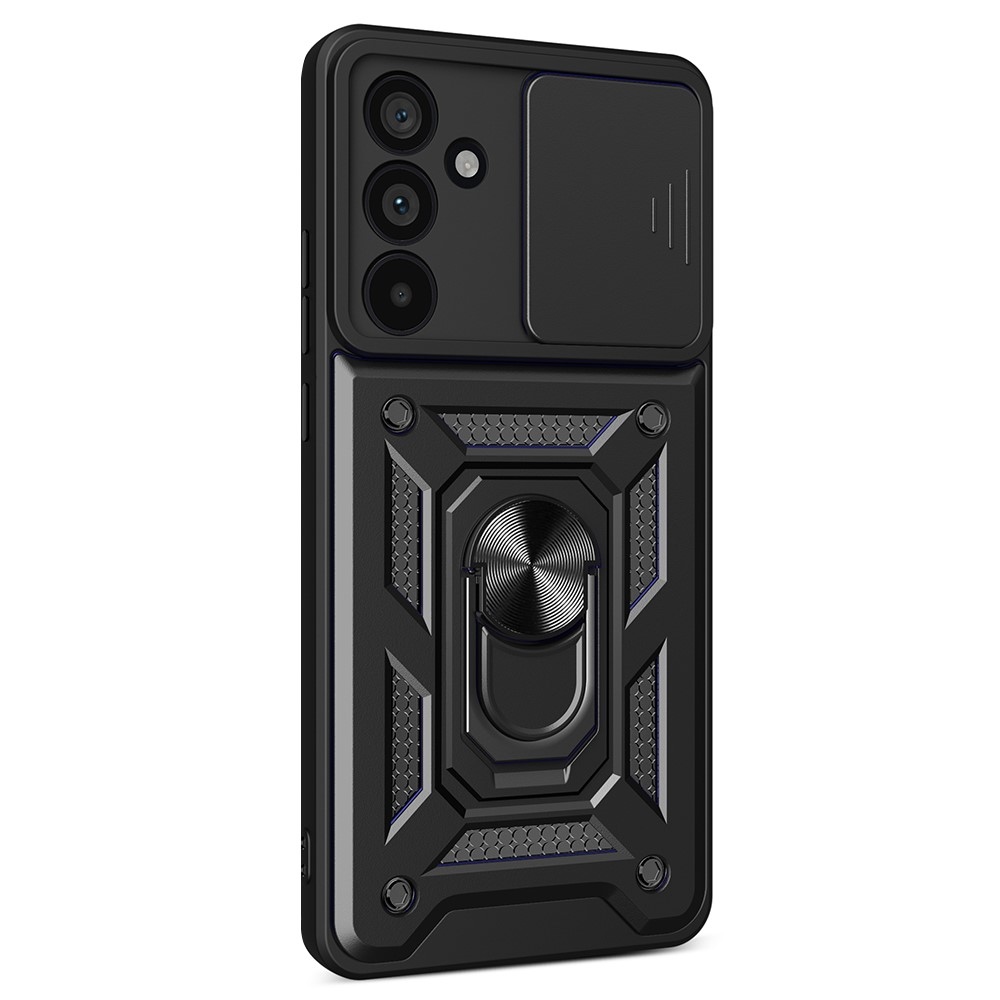 Csúszásálló borítás Samsung Galaxy M55 5G készülékhez - fekete