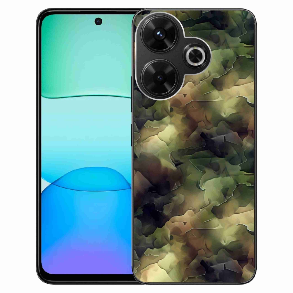 Gél borítás mmCase a Xiaomi Redmi 13 4G/Poco M6 4G - terepszínű mintázat 10