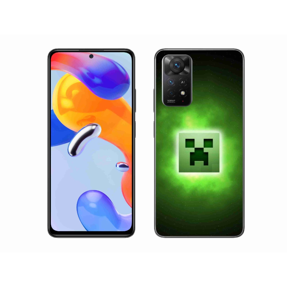 Gél borítás mmCase a Xiaomi Redmi Note 11 Pro 4G/5G számára - minecraft