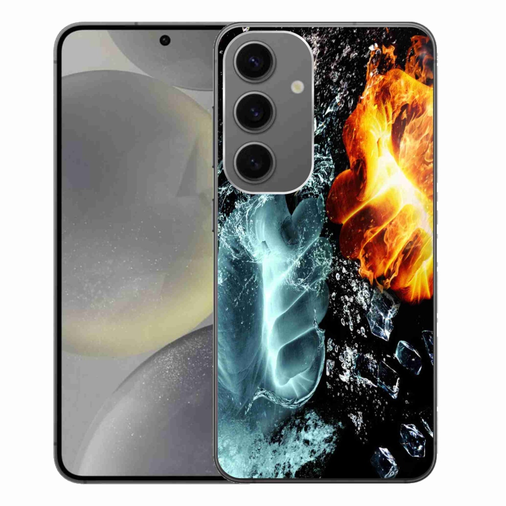 Gél védőburkolat mmCase Samsung Galaxy S24+ - víz és tűz