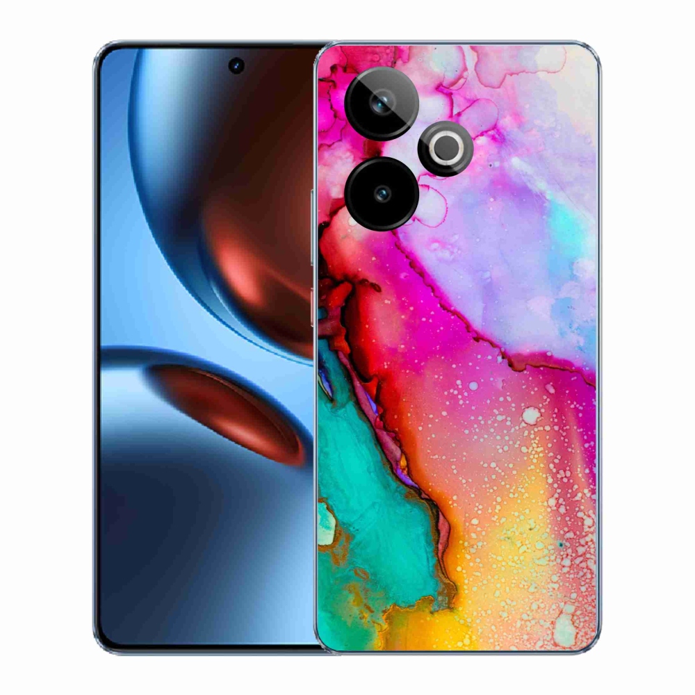 Rugalmas zselés tok mmCase képpel a Realme GT 7 5G/GT 7T 5G számára - absztrakt 24