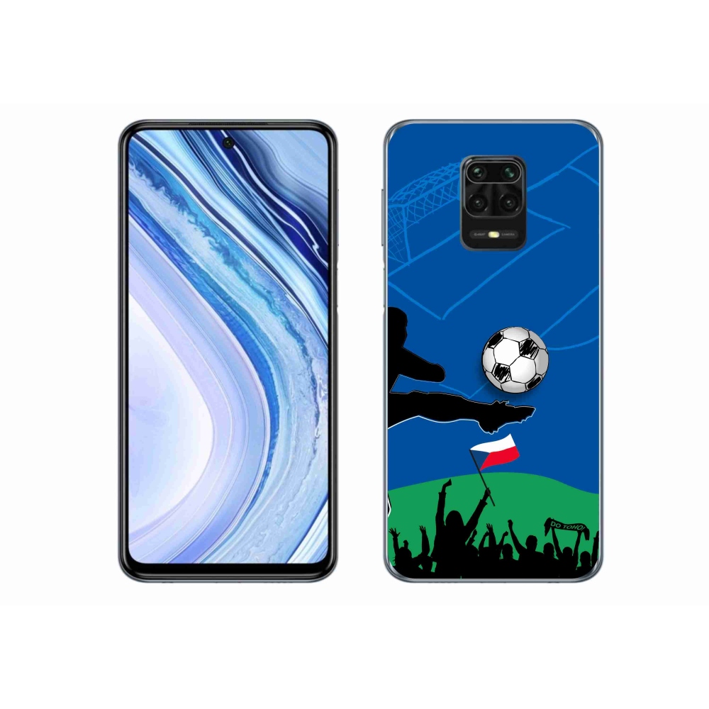 Gél borítás mmCase a Xiaomi Redmi Note 9 Pro-hoz - futball rajongóknak