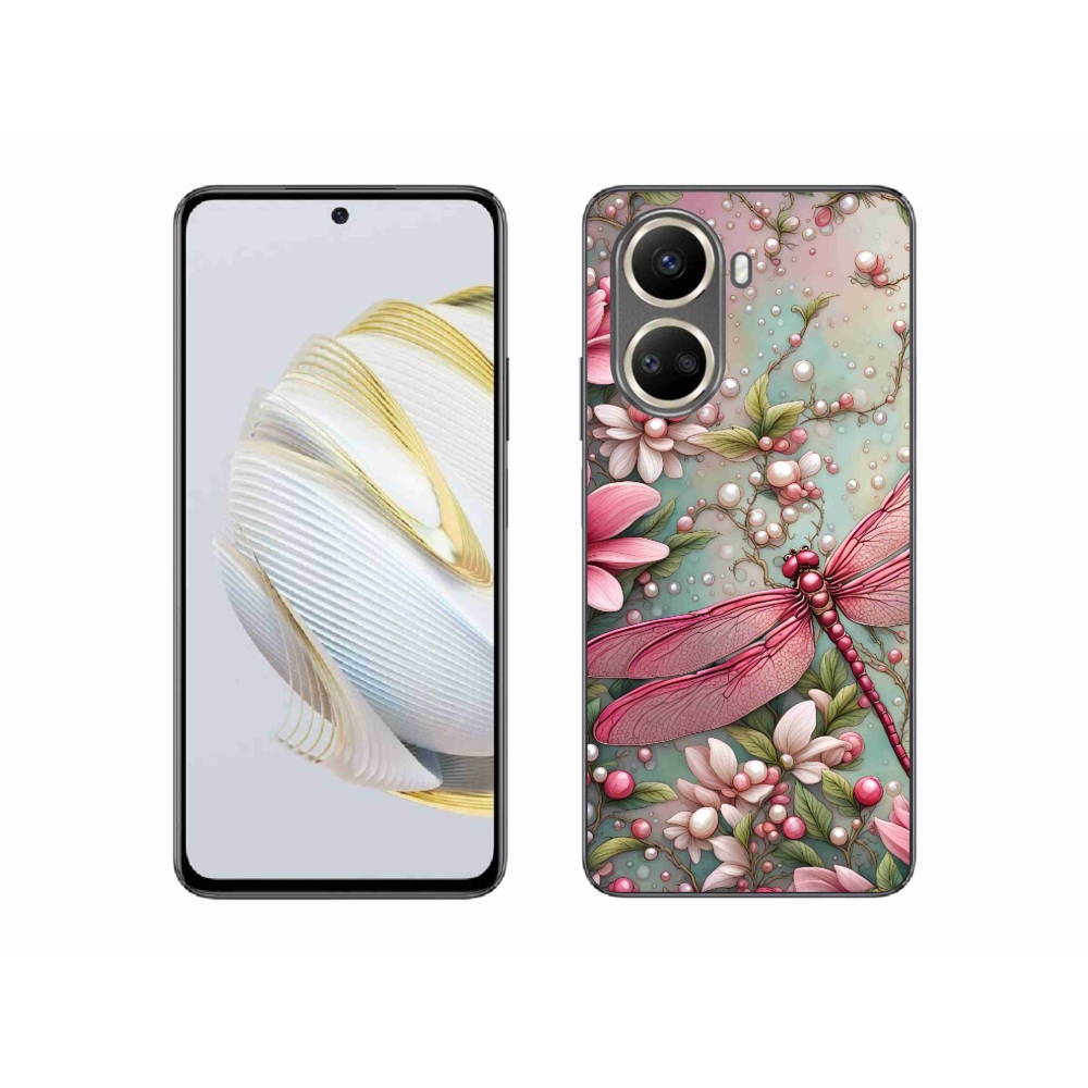 Gél borítás mmCase a Huawei Nova 10 SE-hez - szitakötő