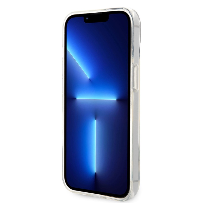 Karl Lagerfeld Choupette logós hátlap iPhone 14 Plus készülékhez átlátszó