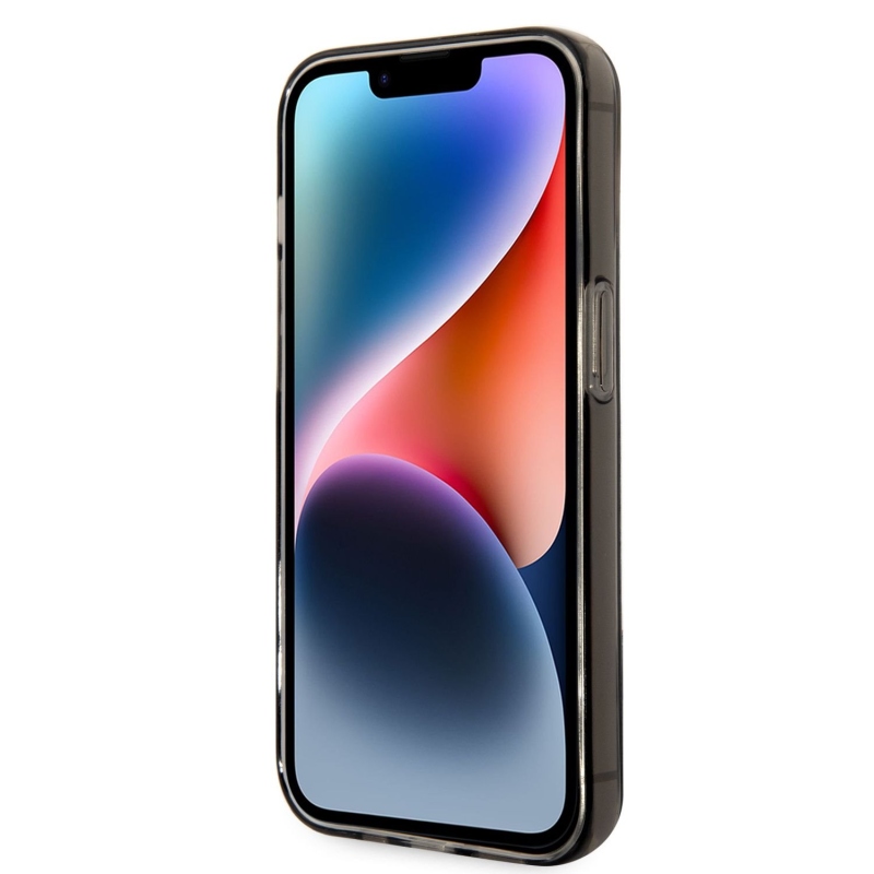 Karl Lagerfeld IML IML Ikonik NFT hátlap iPhone 14 Pro Max készülékhez fekete