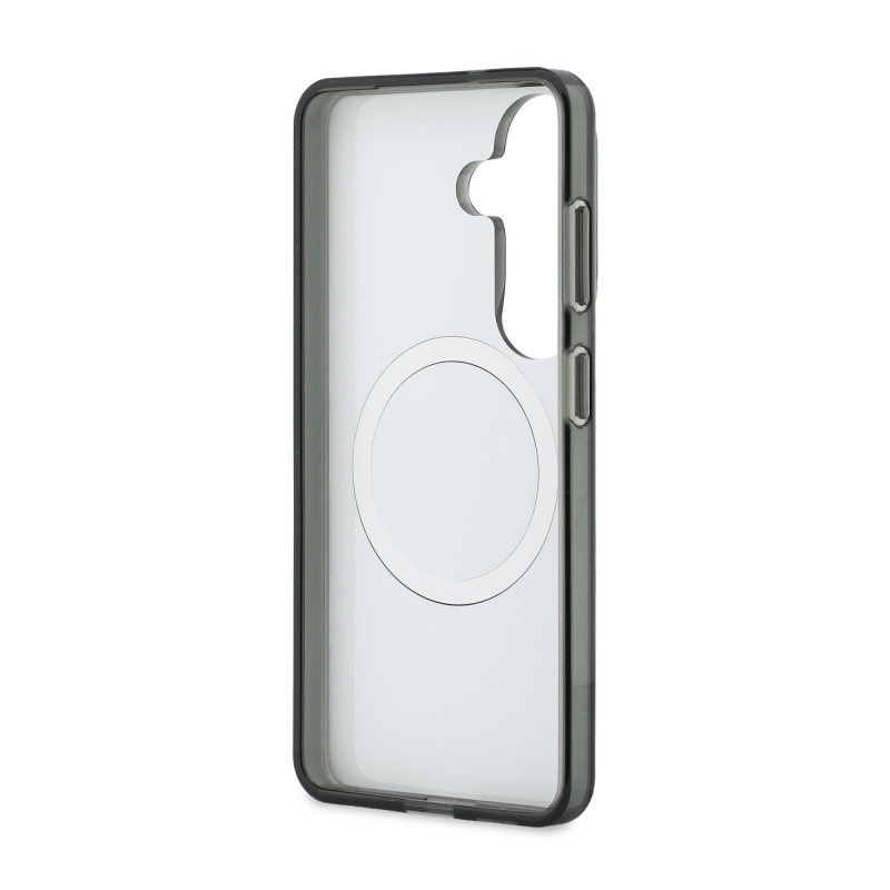 Karl Lagerfeld IML IML K&CH Peekaboo Logo mágneses hátlap Samsung Galaxy S26-hoz Fekete