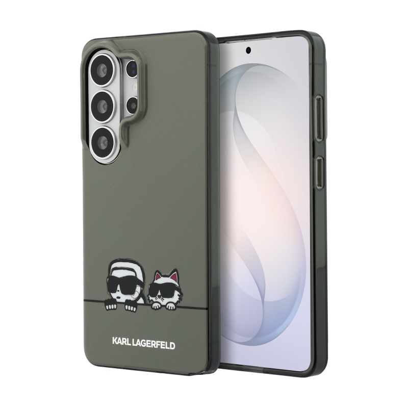 Karl Lagerfeld IML IML K&CH Peekaboo Logo mágneses hátlap Samsung Galaxy S26 Ultra fekete