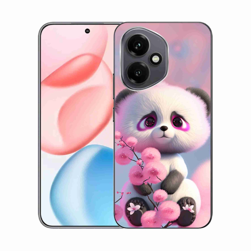 Zselés borító mmCase a Honor 400-hoz - aranyos panda 1