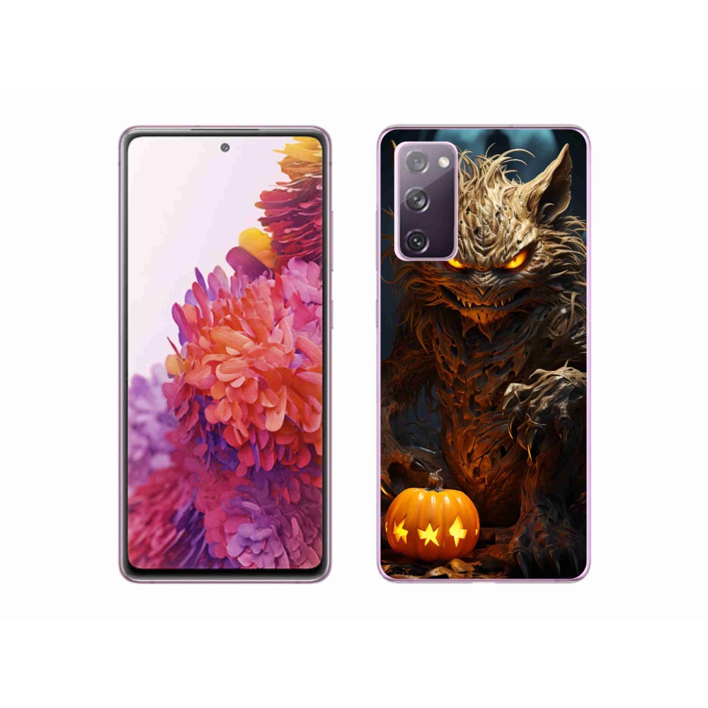 Zselés borítás mmCase Samsung Galaxy S20 FE - Halloween szörnyeteghez