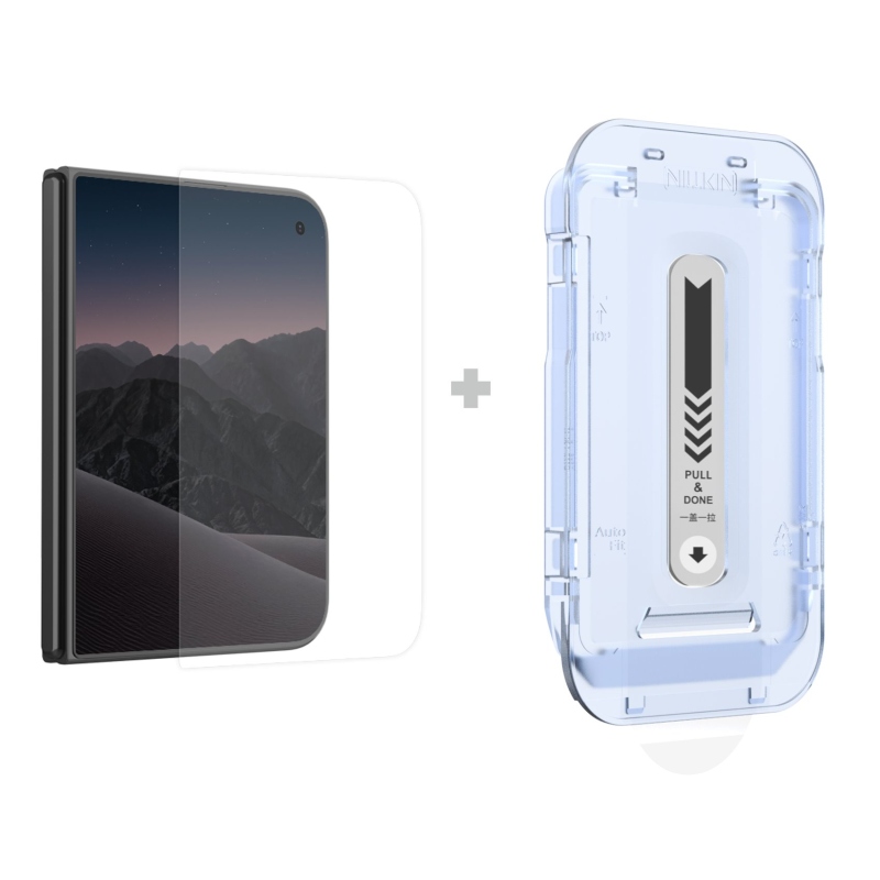 Nillkin 0,2 mm-es H+ PRO 2,5D edzett üveg az Apple iPhone Duo-hoz (felhelyező eszközzel) (külső)