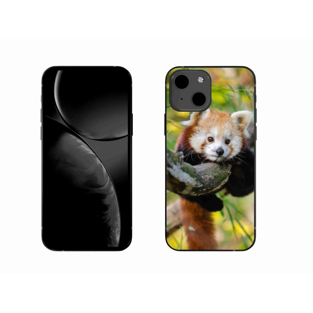 Zselés borítás mmCase iPhone 13 6.1 készülékhez - panda piros