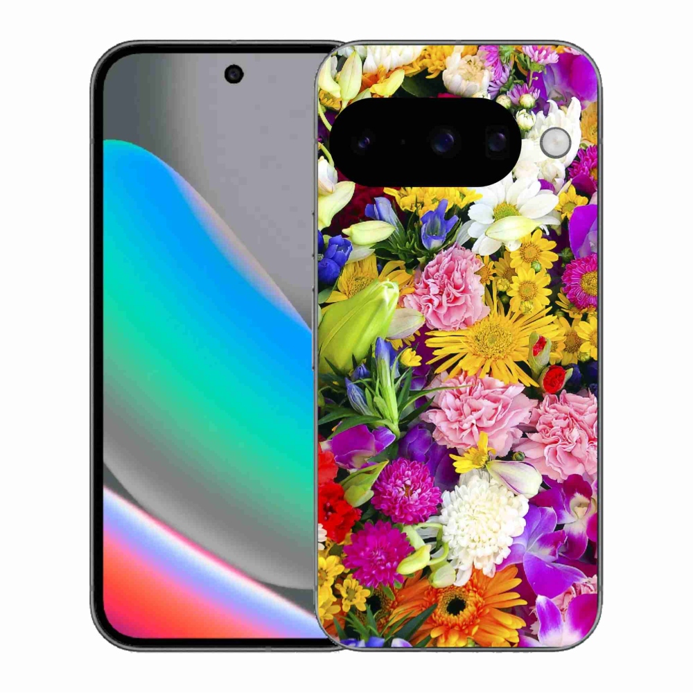 Gél borítás mmCase a Google Pixel 10 - virágok 12