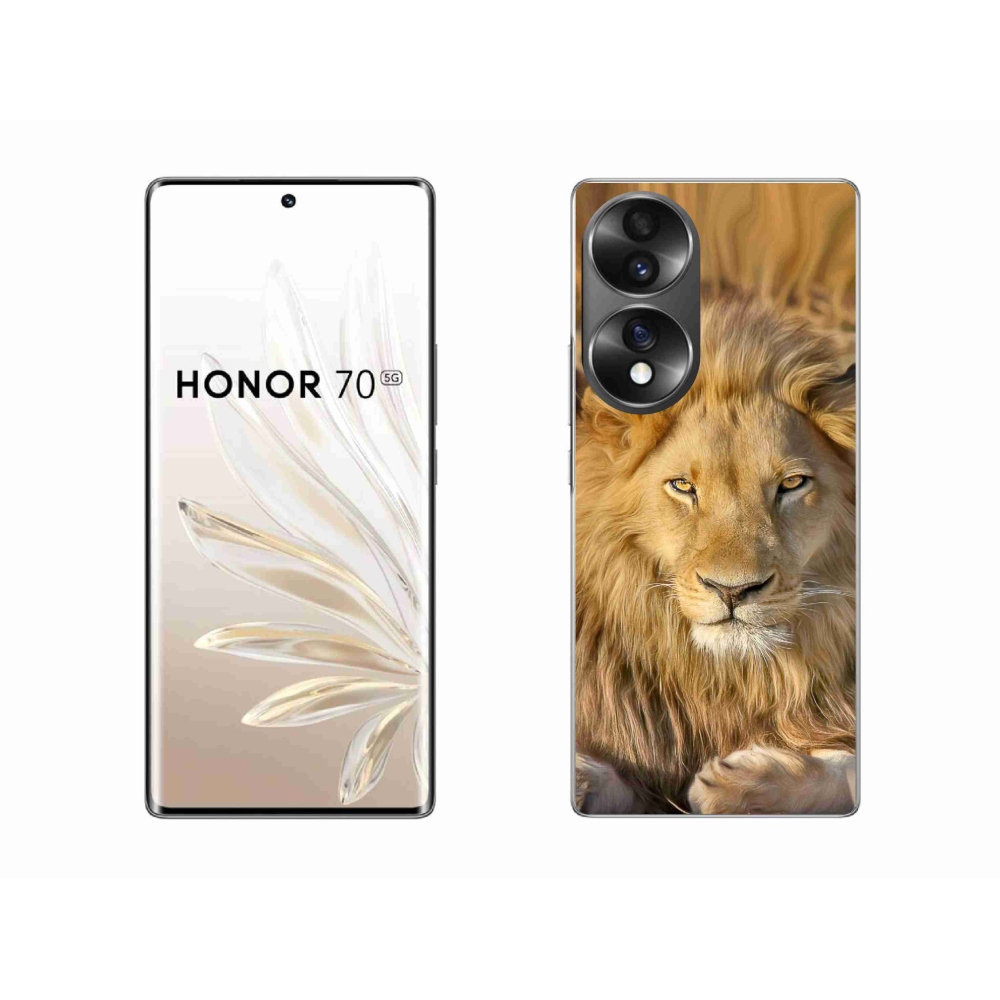 Zselés borítás mmCase a Honor 70 - Lion 2 számára