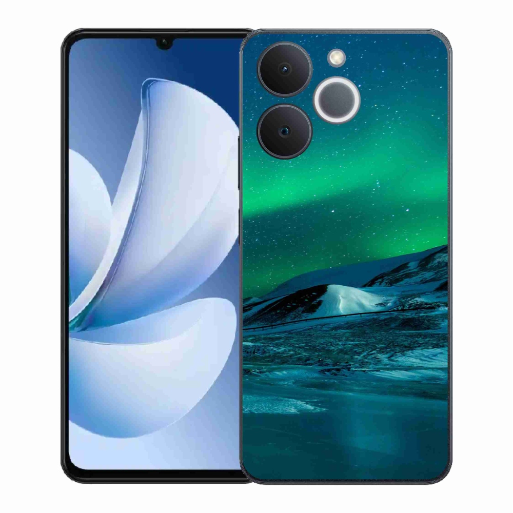 Gél borítás mmCase a Realme Note 70T készülékhez - aurora borealis