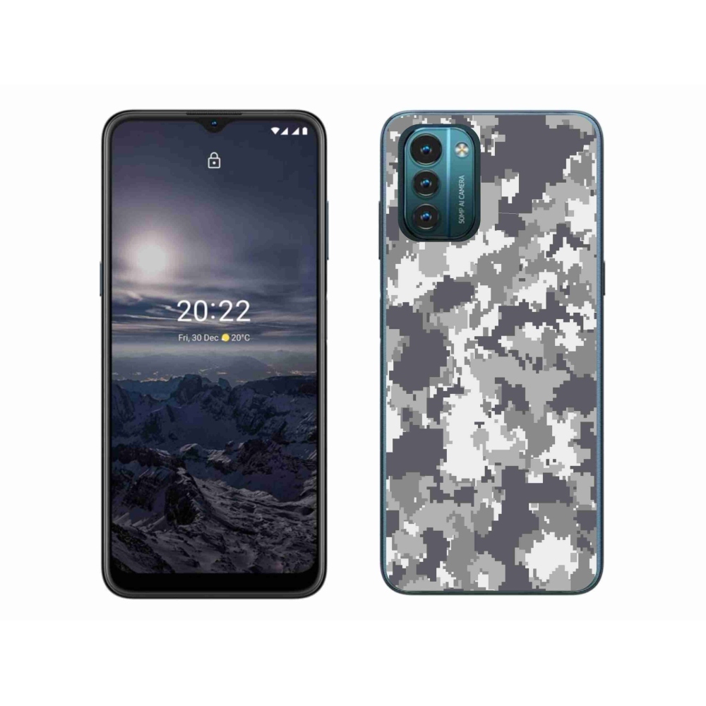 Zselés borítás mmCase a Nokia G11/G21 készülékhez - álcázó minta 2