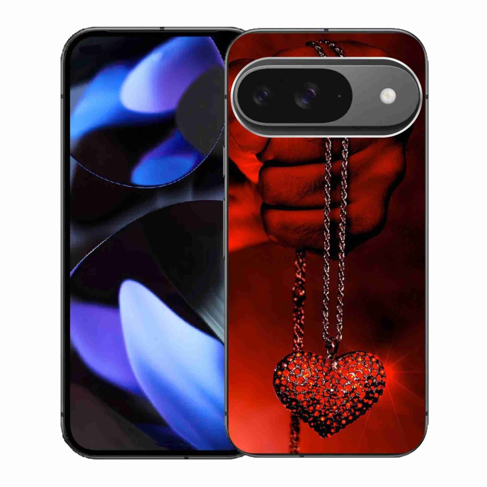 Gél borítás mmCase a Google Pixel 9/9 Pro készülékhez - nyaklánc