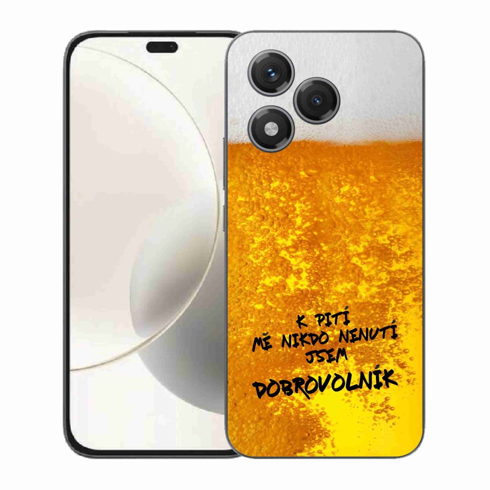 Zselés borítás mmCase a Honor 400 Lite-hoz - sör motívum 4