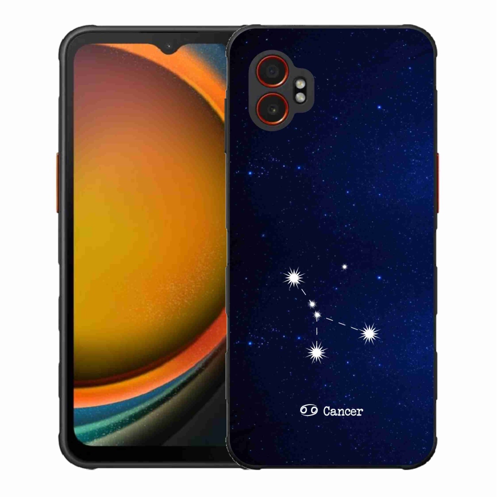 Gél borítás mmCase Samsung Galaxy Xcover 7 Pro - Csillagkép Rák