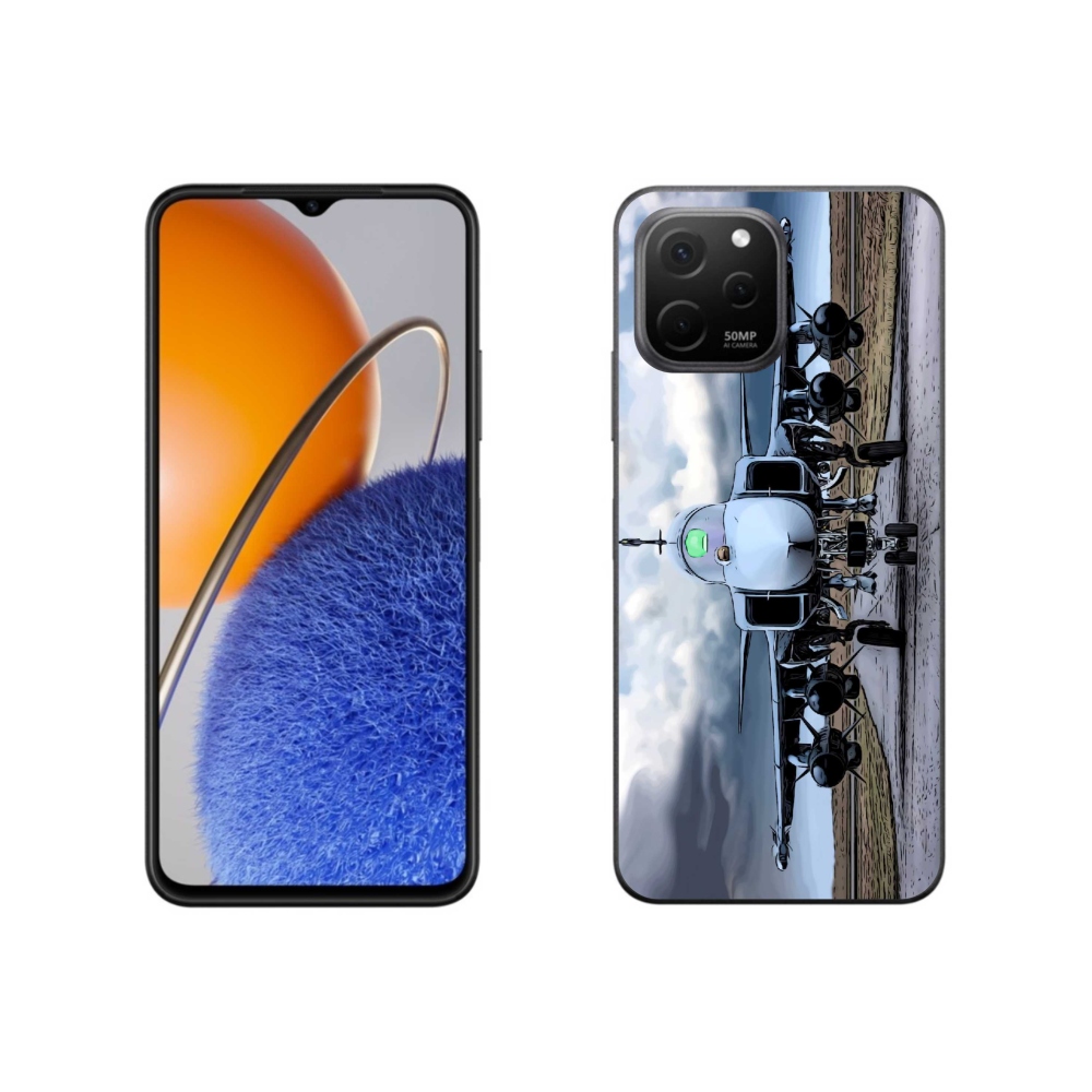Gél borítás mmCase a Huawei Nova Y61-en - katonai repülőgépek
