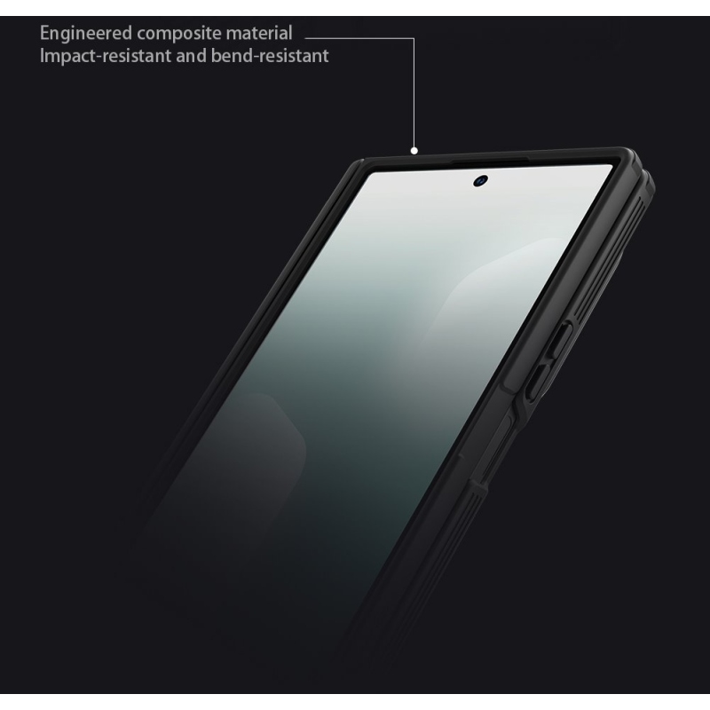 Nillkin CamShield Prop mágneses hátlap Samsung Galaxy Z Fold 7 Fekete fekete