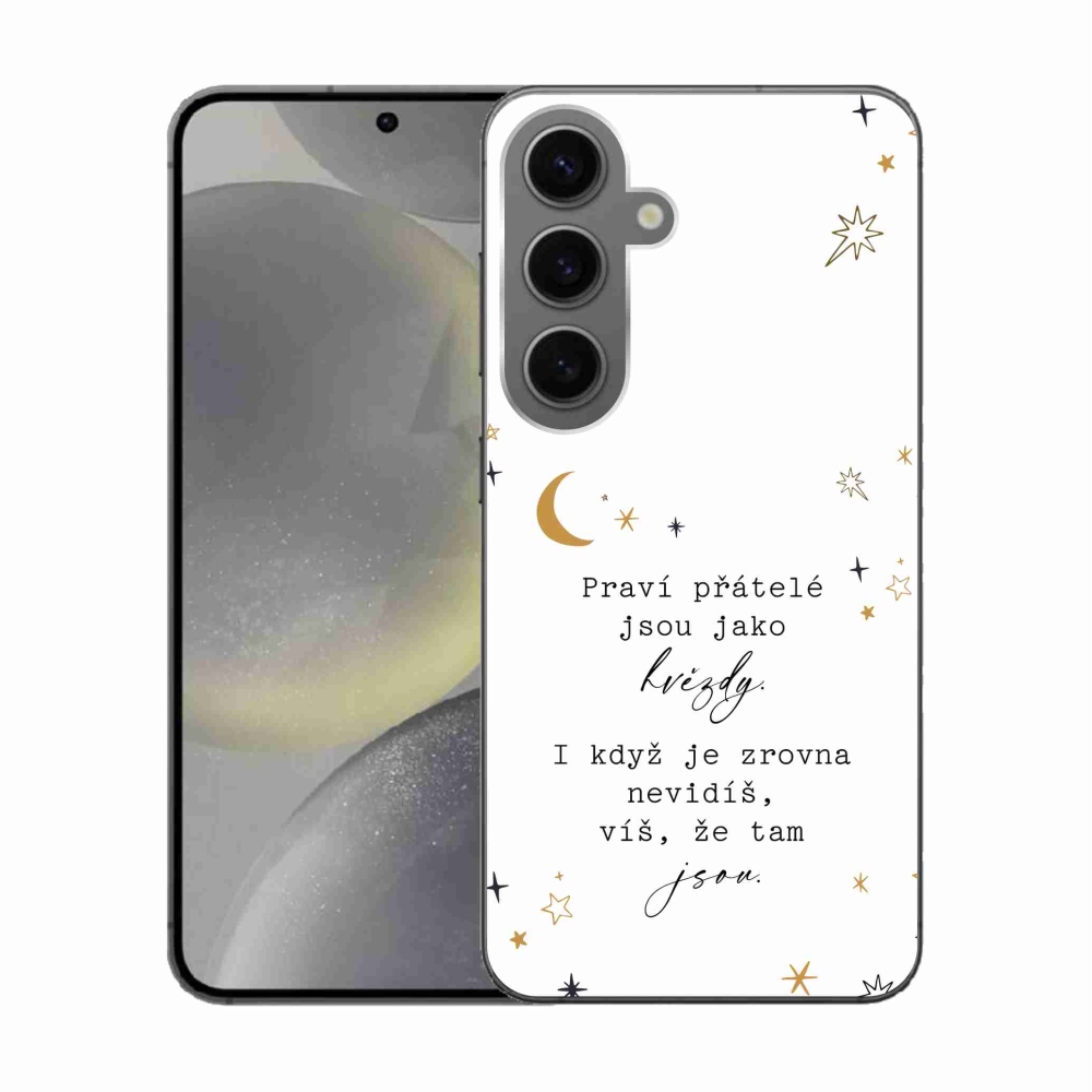 Gél borítás mmCase Samsung Galaxy S24 - idézem 6 fehér háttérrel