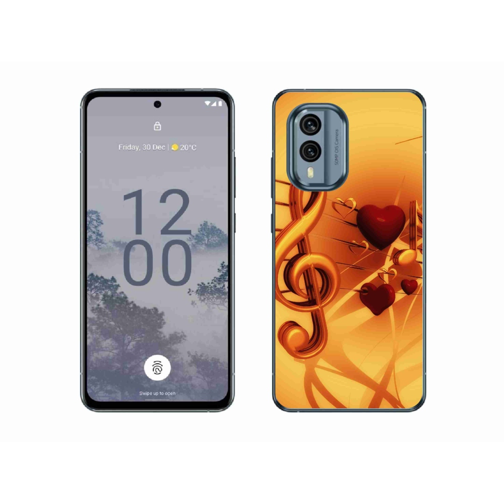 Zselés borítás mmCase a Nokia X30 5G készülékhez - jegyzetek